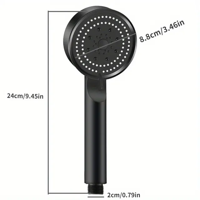 Buse de douche en silicone haute pression – vue 4