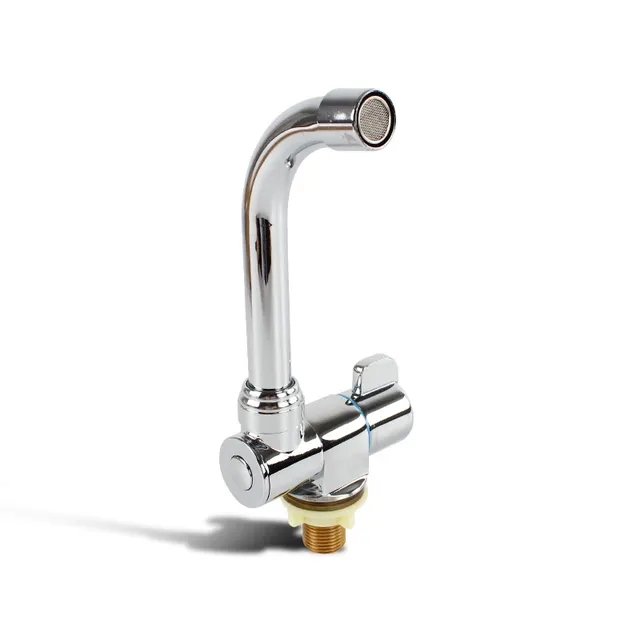 Robinet pliant en acier inoxydable-robinet de cuisine… – vue 5