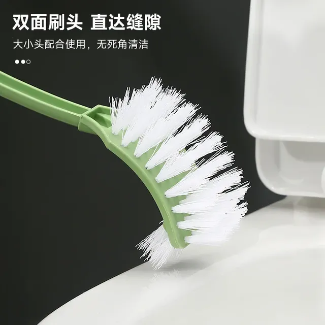 Brosse toilette doubleface manche long incurvé… – vue 4