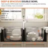 Évier de cuisine personnalisable à Double bol – vue 6