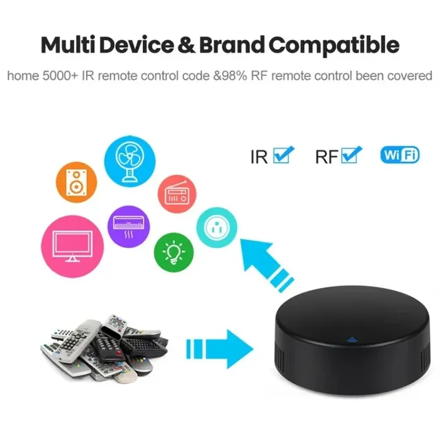 Télécommande infrarouge WiFi universelle intelligente… – vue 2