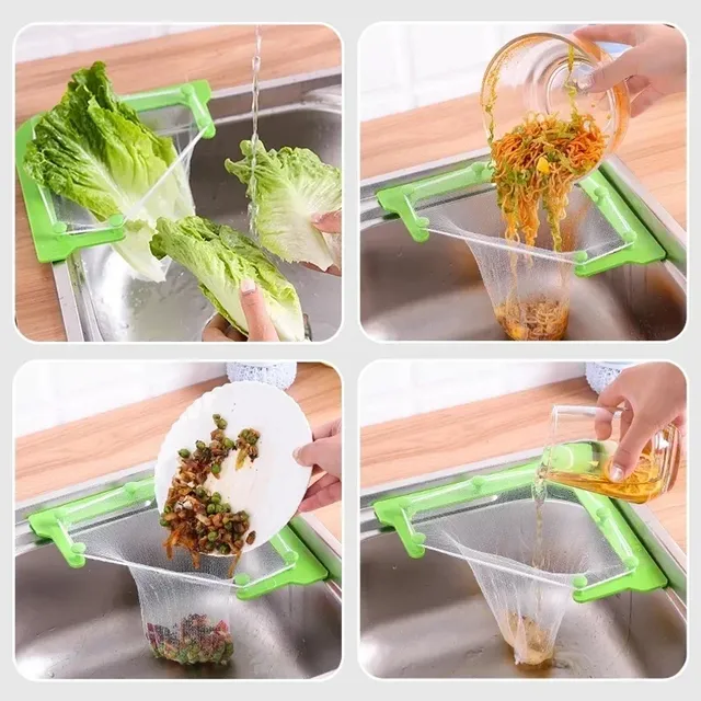 Triangle de cuisine évier filtre Drain légumes et fruits… – vue 6