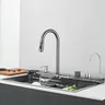 Évier de cuisine cascade gris odor – vue 5