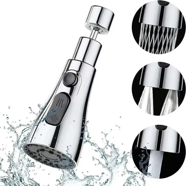 Robinet de cuisine Flexible 3 en 1
