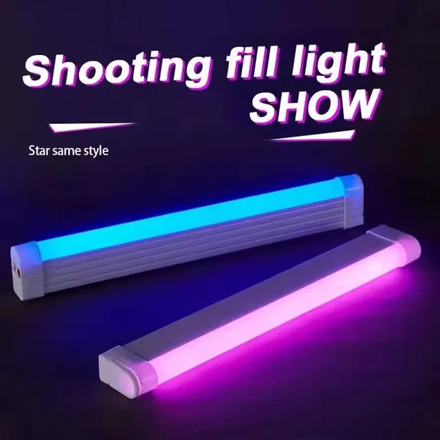 Tube lumineux coloré RGB 17cm/32cm – vue 2