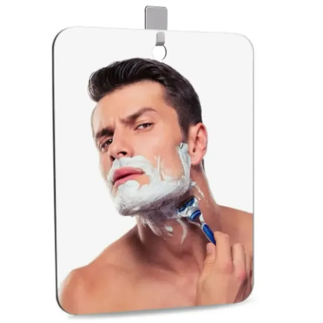 Miroir de douche en acrylique avec aspiration murale