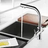 Robinet de cuisine d'eau Pure de luxe en laiton noir et… – vue 3