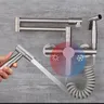 Mitigeur mural cuisine rabattable double bras articulé… – vue 5