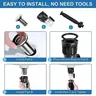 Ensemble de tuyaux de Drainage anti-odeur pour lavabo en… – vue 5