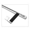 Porte serviettes suspendu acier inoxydable brossé argent… – vue 6