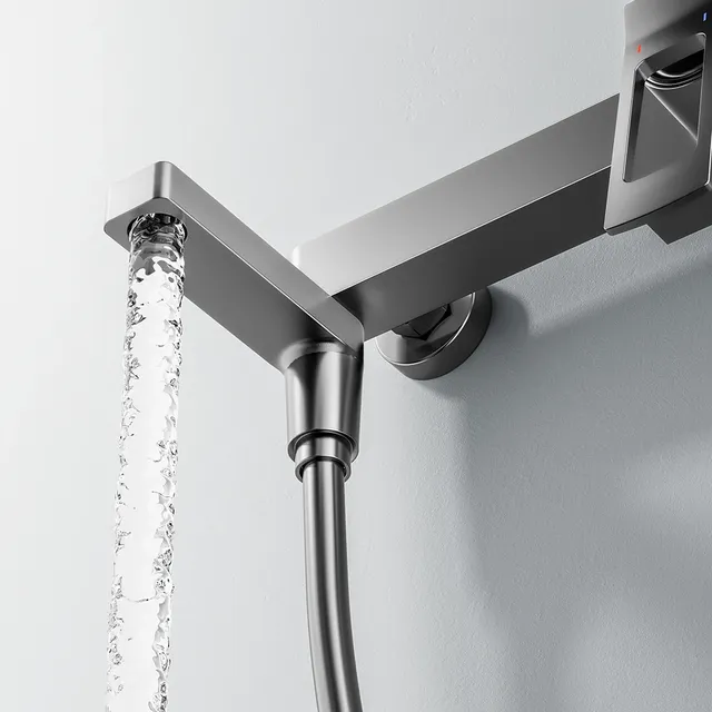 Robinetterie baignoire douche murale mitigeur… – vue 4