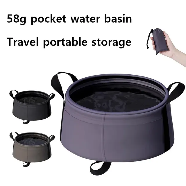 Bassin eau pliable portable gamelle chien chat nylon… – vue 2