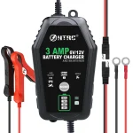 HTRC – chargeur de batterie intelligent 6V 12V 3000mA, automatique, pour Batteries au Lithium LiFePO4, au plomb, pour voiture et moto