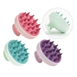 Shampoing en Silicone pour cuir chevelu, masseur de cheveux, brosse de Massage du cuir chevelu, peigne de lavage des cheveux, brosse de douche, bain, Spa