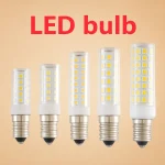Ampoule épis de maïs LED E14 7W 9W 12W 15W 18W, 220-240V 2835 SMD, 360 °   Angle de faisceau, mini lumière lumineuse pour remplacement de lustre halogène
