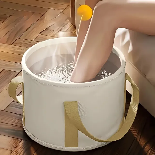 Baignoire de trempage pliable pour pieds