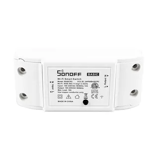 Interrupteur connecté encastrable Sonoff Basic module relais WiFi…