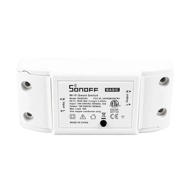 Interrupteur connecté encastrable Sonoff Basic module…