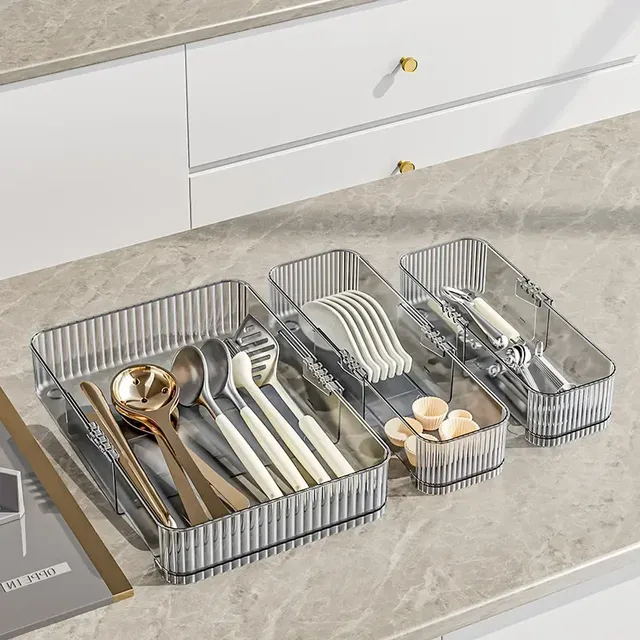 Nouvelle boîte de rangement de tiroir de cuisine… – vue 4