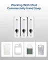 Distributeur de savon liquide mural pour… – vue 6