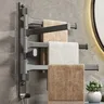 Salle de bain Porte-serviette Rotatif Porte-serviettes… – vue 3