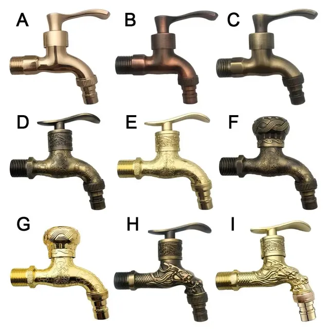 Plan-Robinet d'eau froide de style vintage – vue 7