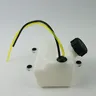 Réservoir carburant plastique blanc bouchon noir fileté… – vue 1