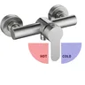 Robinet de douche de salle de bains en acier inoxydable… – vue 2