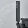 Robinet de baignoire à cascade doré – vue 5