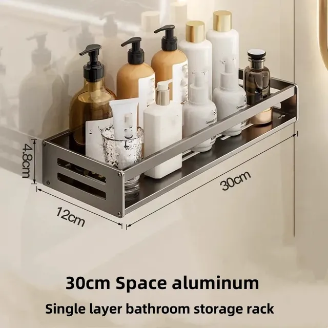 Étagère d'angle de douche sans perçage – vue 5