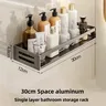 Étagère d'angle de douche sans perçage – vue 5