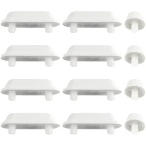 Ensemble de coussinets de siège de toilette 12 pièces, coussinets souples, silencieux et antidérapants, coussin en caoutchouc silencieux, accessoires pour couvercle de toilette, coussin antidérapant