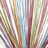 Rideau porte franges fines chaînes multicolores finition… – vue 4