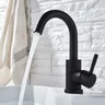 Robinet de lavabo de salle de bains en Nickel noir – vue 5