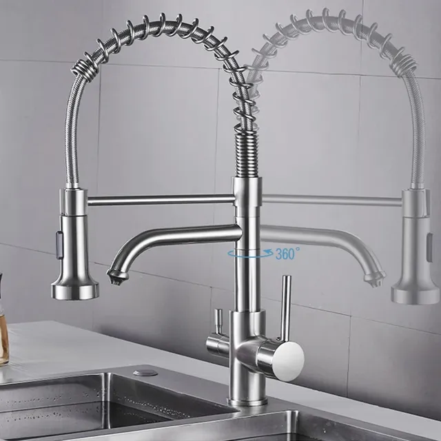 Robinet de cuisine avec filtre à eau Pure – vue 5