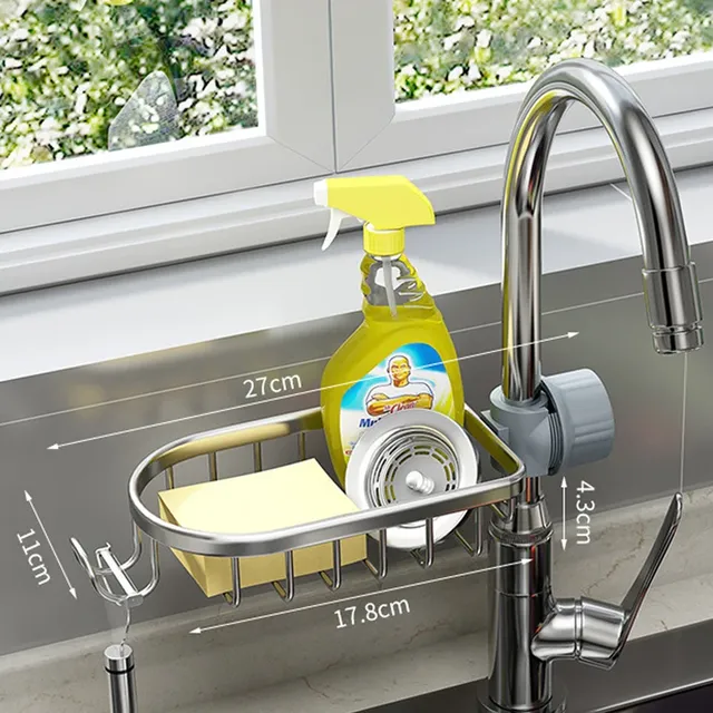 Support de rangement pour robinet de salle de bains – vue 6