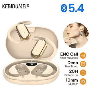 Casque sans fil Bluetooth casque intelligent réglable tactile sport…