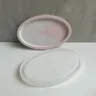 Moule de dessous de verre ovale en Silicone – vue 5