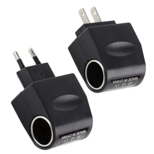 Adaptateur secteur avec prise de voiture