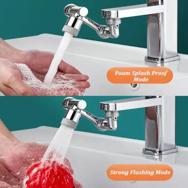 Rallonge aérateur pivotant robinet lavabo bras articulé… – vue 4