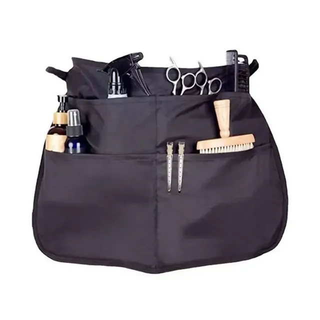 Tablier salon professionnel résistant polyester noir… – vue 3