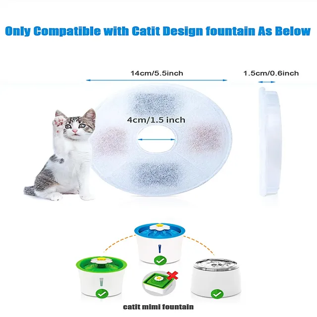 Distributeur de fontaine d'eau pour chien et chat – vue 2