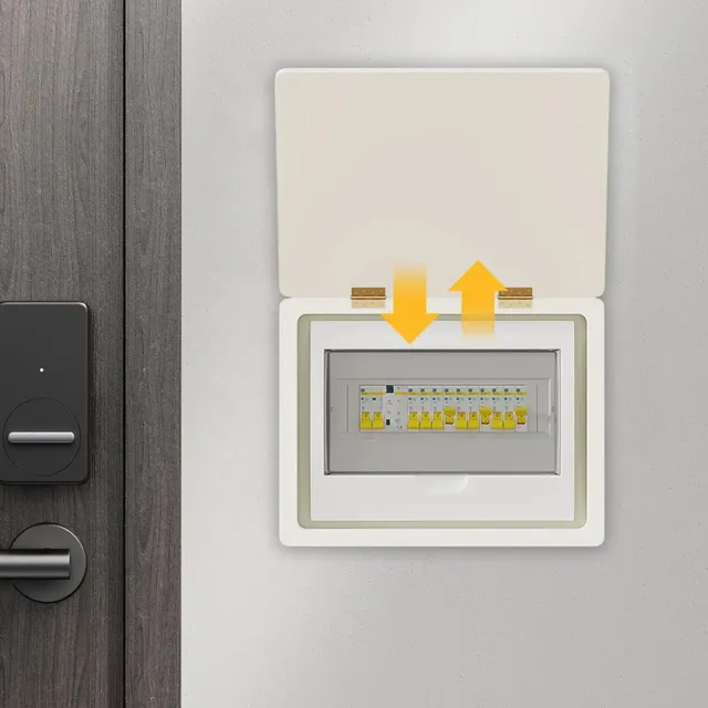Couvercle décoratif de boîte de compteur électrique – vue 4