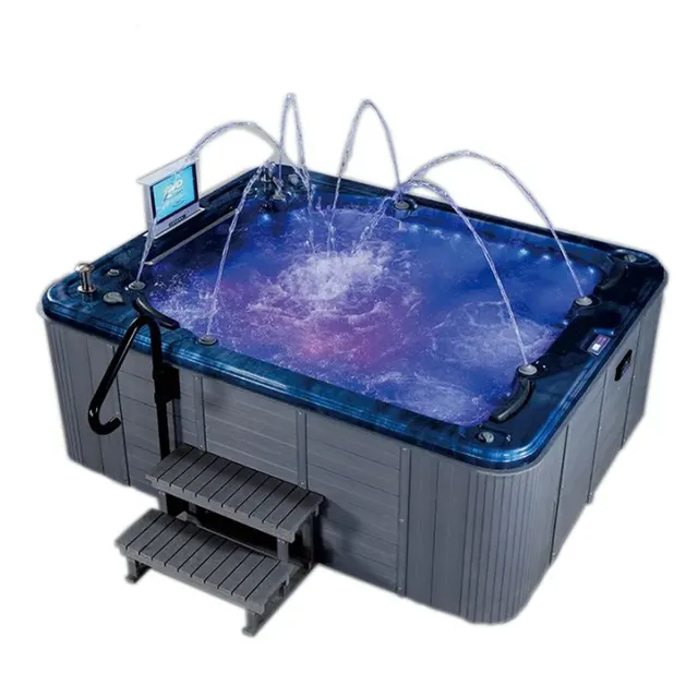 Spa acrylique extérieur baignoire remous jets massants… – vue 5
