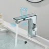 Robinet de lavabo à capteur intelligent blanc – vue 2