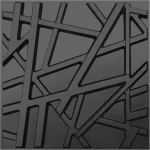 Panneaux muraux texturés 3D pour la décoration intérieure, panneaux de revêtement mural pour le salon, 11.8 en effet x 11.8 en effet, panneaux d&rsquo;accent