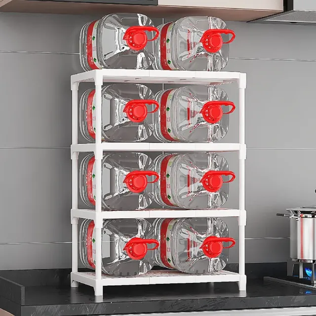 Étagère rangement multifonctionnelle sol microondes four… – vue 2