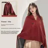 Couverture chauffante électrique poncho tricot… – vue 4