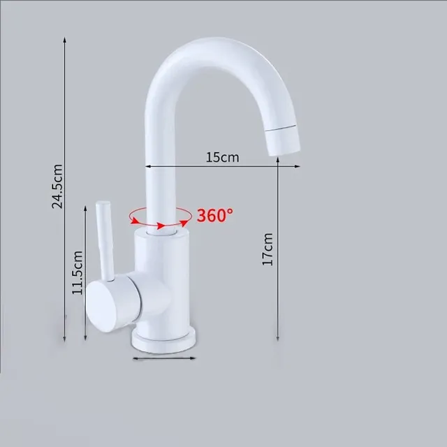 Robinets de lavabo de salle de bains – vue 4