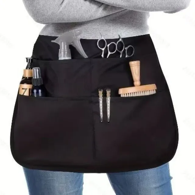 Tablier de coiffeur noir professionnel imperméable…